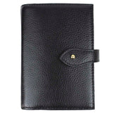 Porta Passaporte Boston 4 Preto Liso Pronta Entrega