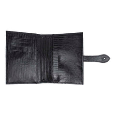 Porta Passaporte Boston 4 Preto Paris Pronta Entrega