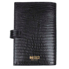 Porta Passaporte Boston 4 Preto Paris Pronta Entrega