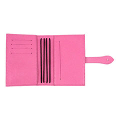 Porta Passaporte Boston 4 Rosa Orquídea Pronta Entrega