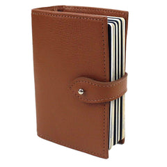 Porta Passaporte Boston 6 em Couro Personalizado