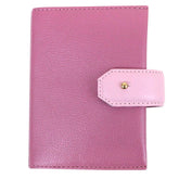 Porta Passaporte Dublin 6 Rosa Blush com Rosa Chá Pronta Entrega