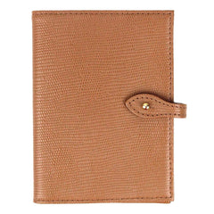 Porta Passaporte Duplo em Couro Personalizado