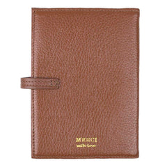 Porta Passaporte Duplo Little Horse Caramelo Liso com Marinho Liso e Vermelho Liso Pronta Entrega