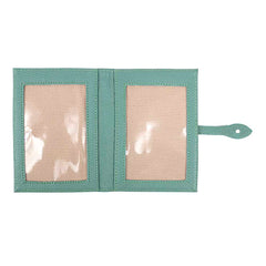 Porta Passaporte Duplo Masculino Jade Pronta Entrega