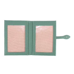 Porta Passaporte Duplo em Couro Personalizado