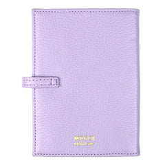 Porta Passaporte Duplo Little Elephant Lilás Liso com Cinza Claro Liso e Chumbo Pronta Entrega
