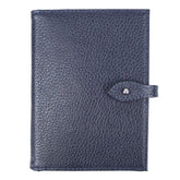 Porta Passaporte Duplo Masculino Marinho Liso Pronta Entrega