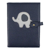 Porta Passaporte Duplo Little Elephant em Couro Personalizado