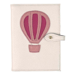 Porta Passaporte Duplo Little Ballon em Couro Personalizado