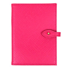 Porta Passaporte Duplo em Couro Personalizado