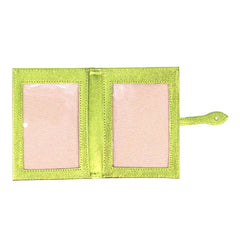 Porta Passaporte Duplo Verde Pistache Pronta Entrega