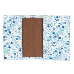 Porta Passaporte Ganso Estampa Ditsy Azul Pronta Entrega