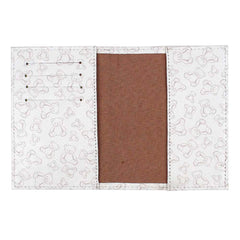 Porta Passaporte Urso Teddy Estampa Ursos em Couro Personalizado