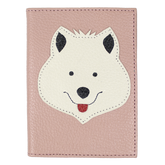 Porta Passaporte Little Dog em Couro Personalizado