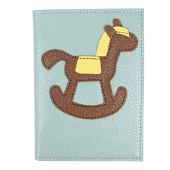 Porta Passaporte Little Horse em Couro Personalizado