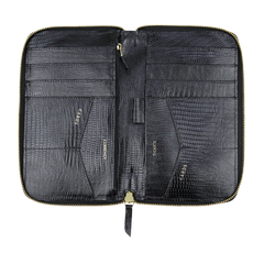 Carteira de Viagem Miami para 8 Passaportes em Couro Personalizada