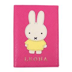 Porta Passaporte Petit Lapin em Couro Personalizado