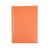 Porta Passaporte Tangerina Liso Pronta Entrega