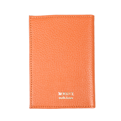 Porta Passaporte Tangerina Liso Pronta Entrega