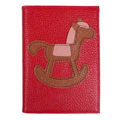 Porta Passaporte Little Horse em Couro Personalizado