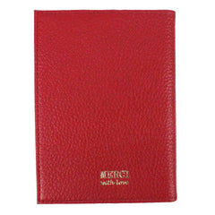 Porta Passaporte Marinheiro Vermelho Liso com Off White Liso Pronta Entrega