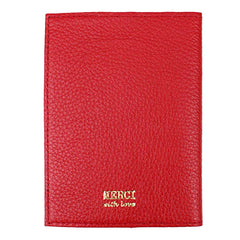 Porta Passaporte Vermelho Liso Pronta Entrega