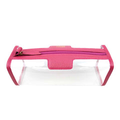 Porta Pincel Crystal em Couro e Vinil Personalizado