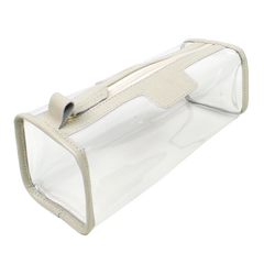 Porta Pincel Crystal Off White Lesard Pronta Entrega