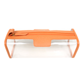 Porta Pincel Crystal Tangerina Liso Pronta Entrega