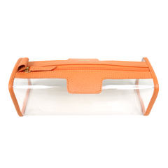 Porta Pincel Crystal Tangerina Liso Pronta Entrega