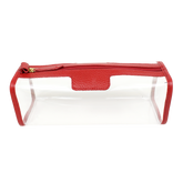 Porta Pincel Crystal Vermelho Liso Pronta Entrega