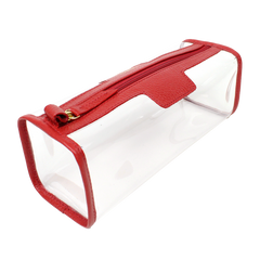 Porta Pincel Crystal Vermelho Liso Pronta Entrega