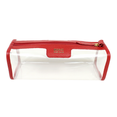 Porta Pincel Crystal Vermelho Liso Pronta Entrega