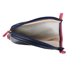 Porta Raquete De Beach Tennis Marinho Liso com Chiclete Pronta Entrega