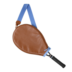 Porta Raquete De Beach Tennis em Couro Personalizado