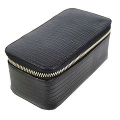 Porta Relógio Triplo em Couro Personalizado