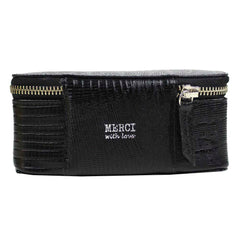 Porta Relógio Triplo Preto Paris Pronta Entrega