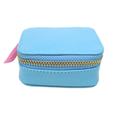 Porta Remédio Aqua Liso com Rosa Orquídea Pronta Entrega