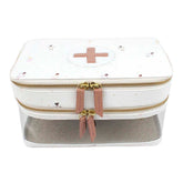 Necessaire Porta Remédio Jumbo Estampa Fadinha em Couro e Vinil Personalizado