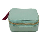 Porta Batom Menta Liso com Fúcsia Liso Pronta Entrega