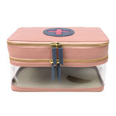 Necessaire Porta Remédio Jumbo em Couro e Vinil Personalizado