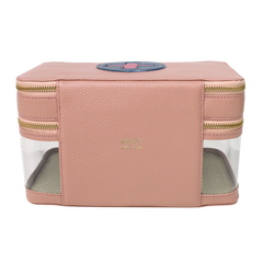 Necessaire Porta Remédio Jumbo em Couro e Vinil Personalizado