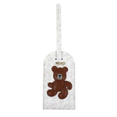 Tag de Mala Urso Teddy Estampa Ursos com Caramelo Liso Pronta Entrega