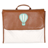 Quick Baby Change Little Ballon em Couro Personalizado