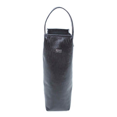 Porta Vinho Couro Preto Paris Pronta Entrega