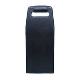 Porta Vinho Duplo Preto Liso Pronta Entrega