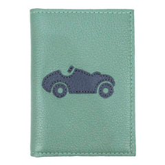 Porta Identidade Carro Antigo em Couro Personalizado