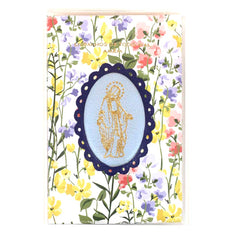 Quadrinho Nossa Senhora das Graças em Couro Personalizado
