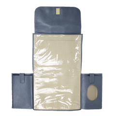 Quick Baby Change Little Bear em Couro Personalizado